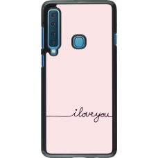 Coque Samsung Galaxy A9 - Valentine 2023 i love you writing