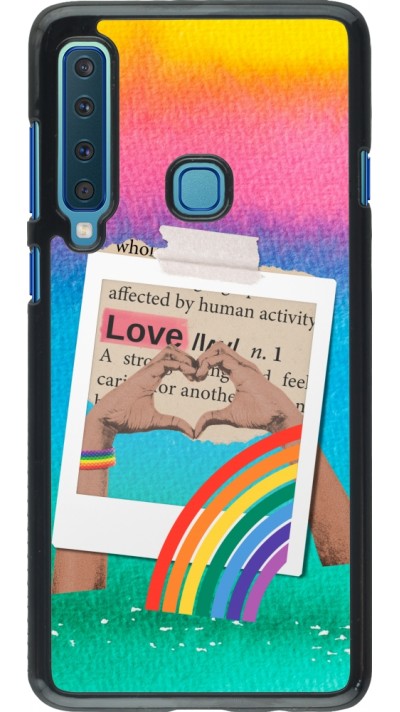Coque Samsung Galaxy A9 - Valentine 2023 love is for everyone