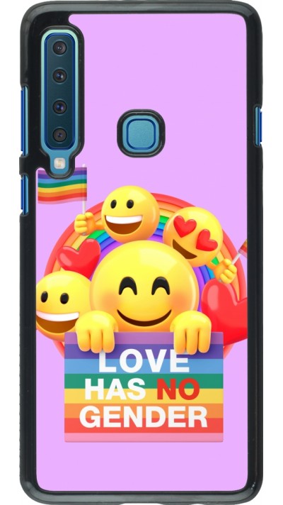 Coque Samsung Galaxy A9 - Valentine 2023 love has no gender