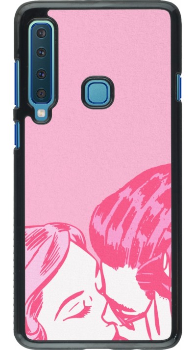 Coque Samsung Galaxy A9 - Valentine 2023 retro pink love