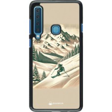 Coque Samsung Galaxy A9 - Vintage Ski Mountain