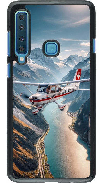 Samsung Galaxy A9 Case Hülle - Schweizer Alpenflug