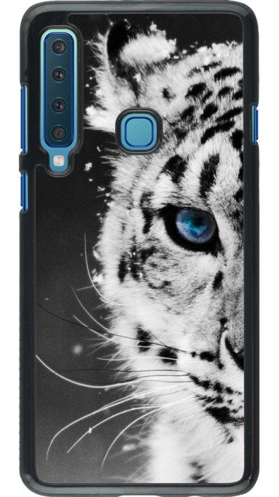 Coque Samsung Galaxy A9 - White tiger blue eye