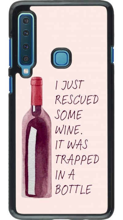 Samsung Galaxy A9 Case Hülle - I just rescued some wine