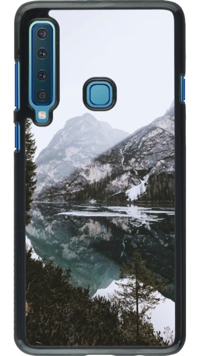 Coque Samsung Galaxy A9 - Winter 22 snowy mountain and lake