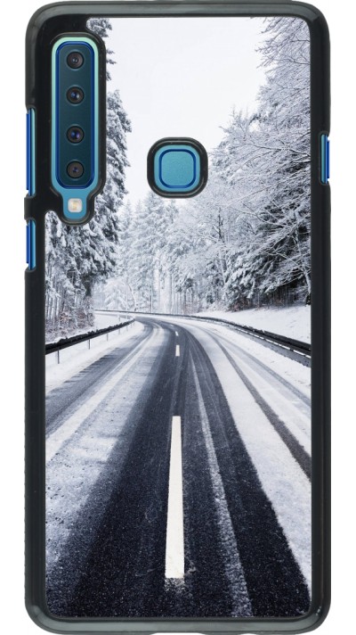Coque Samsung Galaxy A9 - Winter 22 Snowy Road