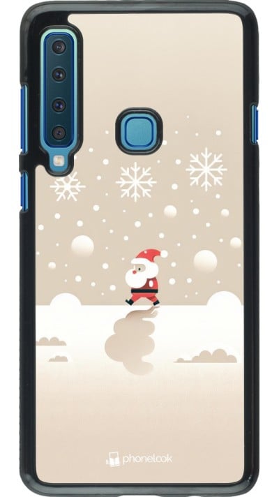 Coque Samsung Galaxy A9 - Noël 2023 Minimalist Santa