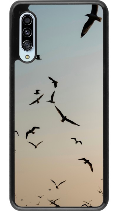 Coque Samsung Galaxy A90 5G - Autumn 22 flying birds shadow