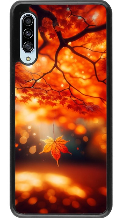 Samsung Galaxy A90 5G Case Hülle - Herbst Magisch Orange