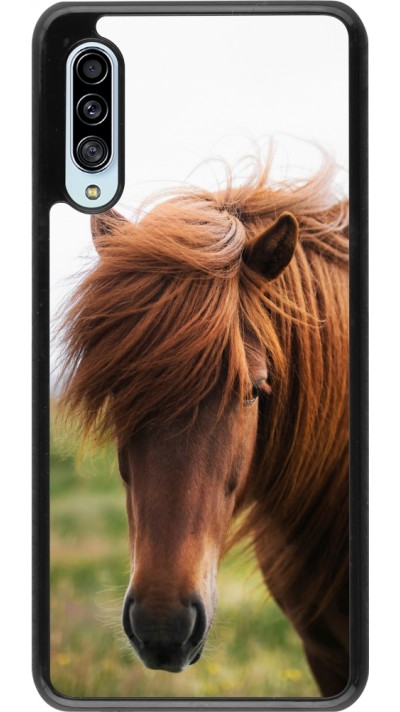 Coque Samsung Galaxy A90 5G - Autumn 22 horse in the wind