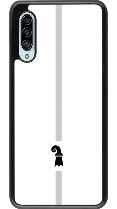 Samsung Galaxy A90 5G Case Hülle - Kanton BS weiss