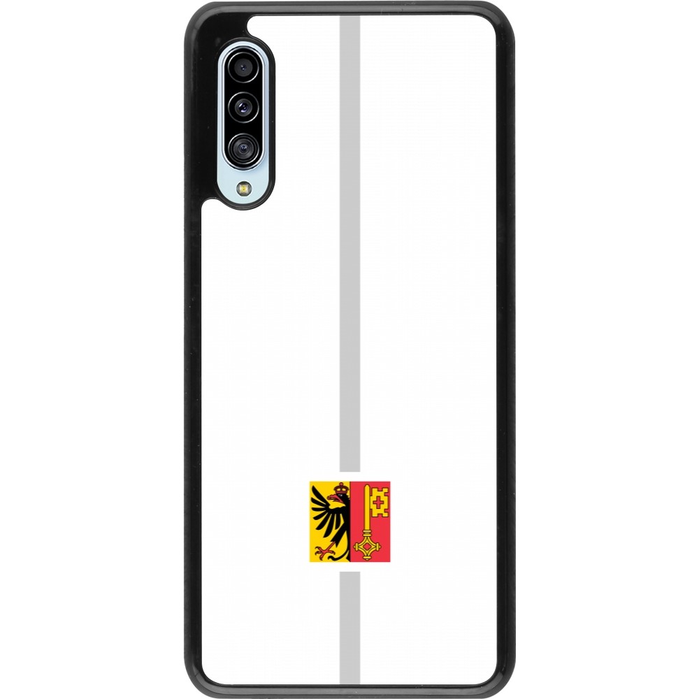 Samsung Galaxy A90 5G Case Hülle - Kanton GE weiss