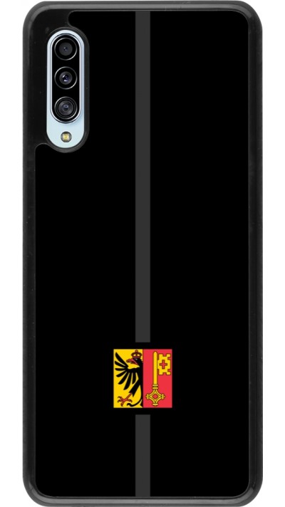 Samsung Galaxy A90 5G Case Hülle - Kanton GE schwarz