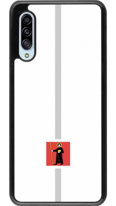 Samsung Galaxy A90 5G Case Hülle - Kanton GL weiss