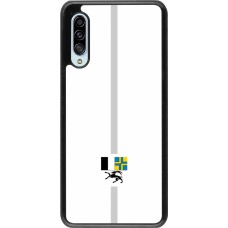 Samsung Galaxy A90 5G Case Hülle - Kanton GR weiss