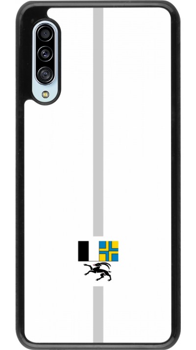 Samsung Galaxy A90 5G Case Hülle - Kanton GR weiss