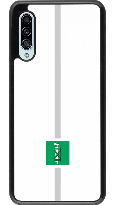 Samsung Galaxy A90 5G Case Hülle - Kanton SG weiss