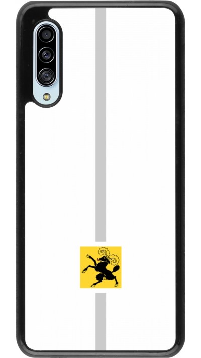 Samsung Galaxy A90 5G Case Hülle - Kanton SH weiss