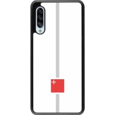 Samsung Galaxy A90 5G Case Hülle - Kanton SZ weiss