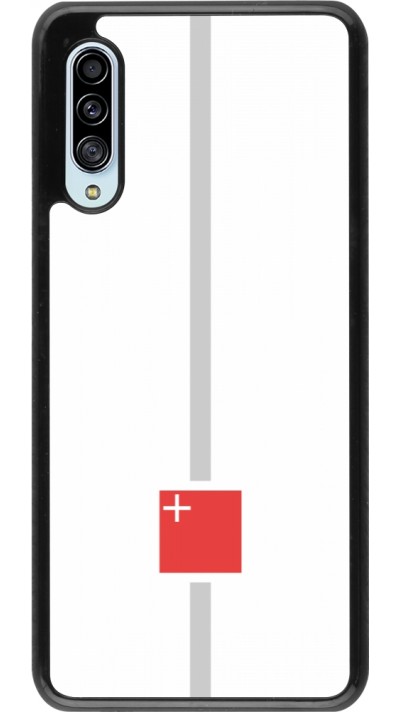 Samsung Galaxy A90 5G Case Hülle - Kanton SZ weiss