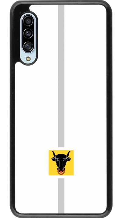 Samsung Galaxy A90 5G Case Hülle - Kanton UR weiss