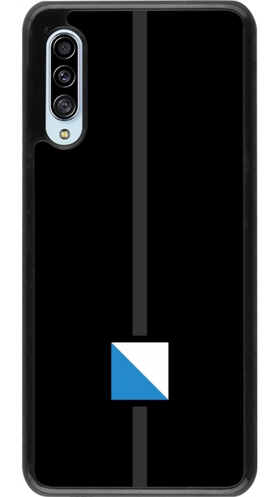 Samsung Galaxy A90 5G Case Hülle - Kanton ZH schwarz
