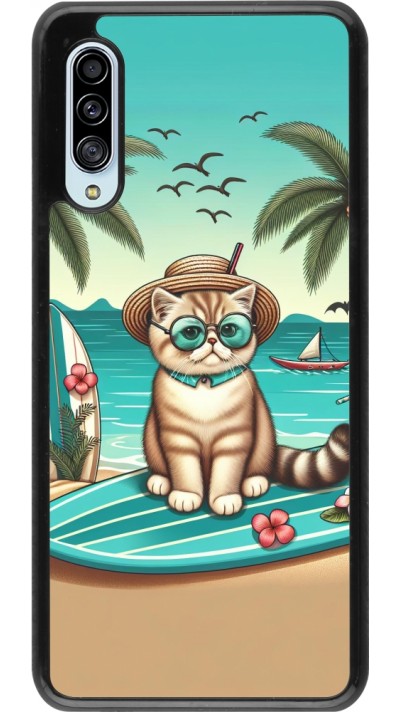 Samsung Galaxy A90 5G Case Hülle - Chat Surf Stil