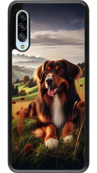 Samsung Galaxy A90 5G Case Hülle - Hund Land Schweiz