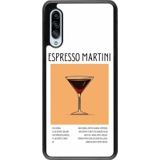 Samsung Galaxy A90 5G Case Hülle - Cocktail Rezept Espresso Martini