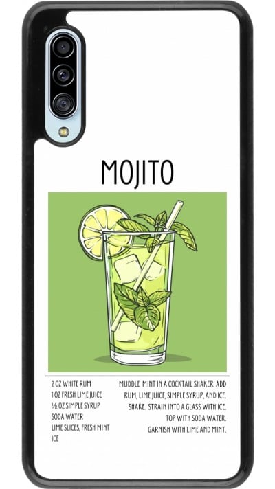 Samsung Galaxy A90 5G Case Hülle - Cocktail Rezept Mojito