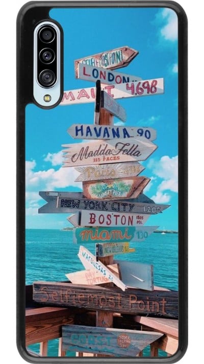 Hülle Samsung Galaxy A90 5G - Cool Cities Directions