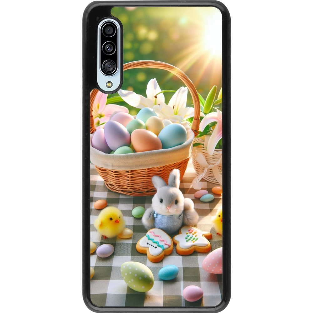 Coque Samsung Galaxy A90 5G - Easter 2025 Panier Pâques