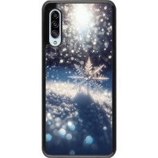 Samsung Galaxy A90 5G Case Hülle - Schneeflocke Solar Glanz