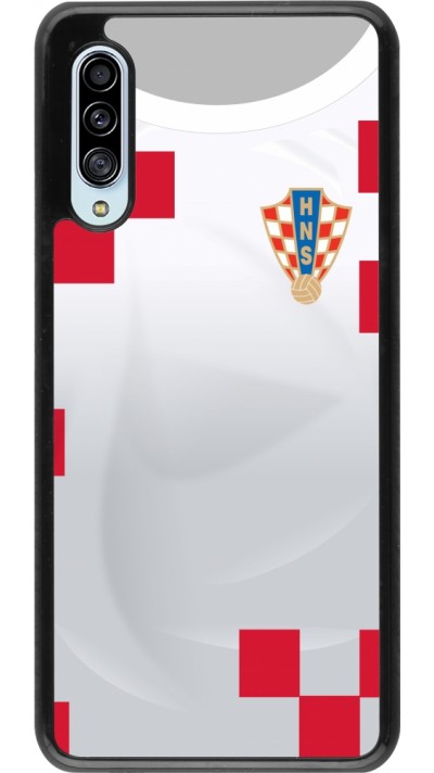Samsung Galaxy A90 5G Case Hülle - Kroatien 2022 personalisierbares Fussballtrikot