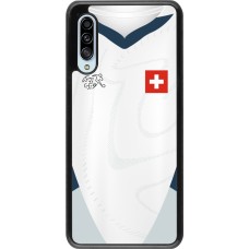 Samsung Galaxy A90 5G Case Hülle - Schweiz Away personalisierbares Fussballtrikot
