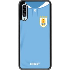 Samsung Galaxy A90 5G Case Hülle - Uruguay 2022 personalisierbares Fussballtrikot