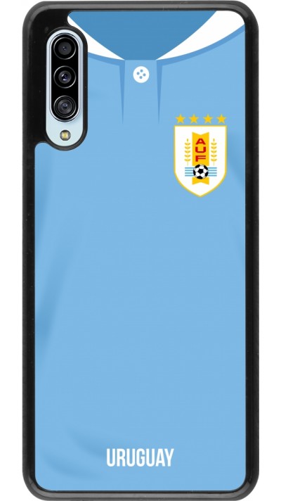 Coque Samsung Galaxy A90 5G - Maillot de football Uruguay 2022 personnalisable
