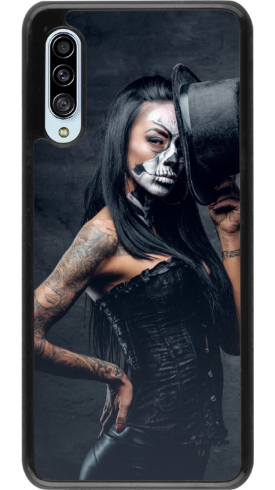 Coque Samsung Galaxy A90 5G - Halloween 22 Tattooed Girl