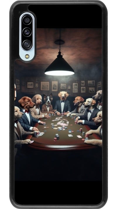Samsung Galaxy A90 5G Case Hülle - Die Pokerhunde