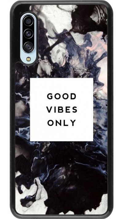 Coque Samsung Galaxy A90 5G - Marble Good Vibes Only