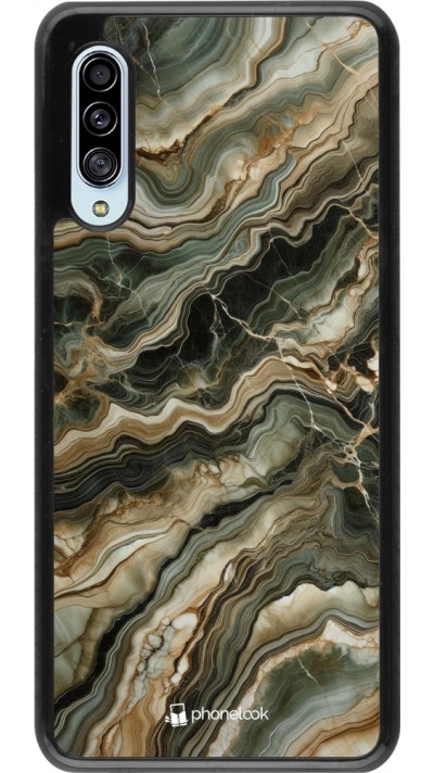 Samsung Galaxy A90 5G Case Hülle - Oliv Marmor