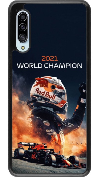 Coque Samsung Galaxy A90 5G - Max Verstappen 2021 World Champion