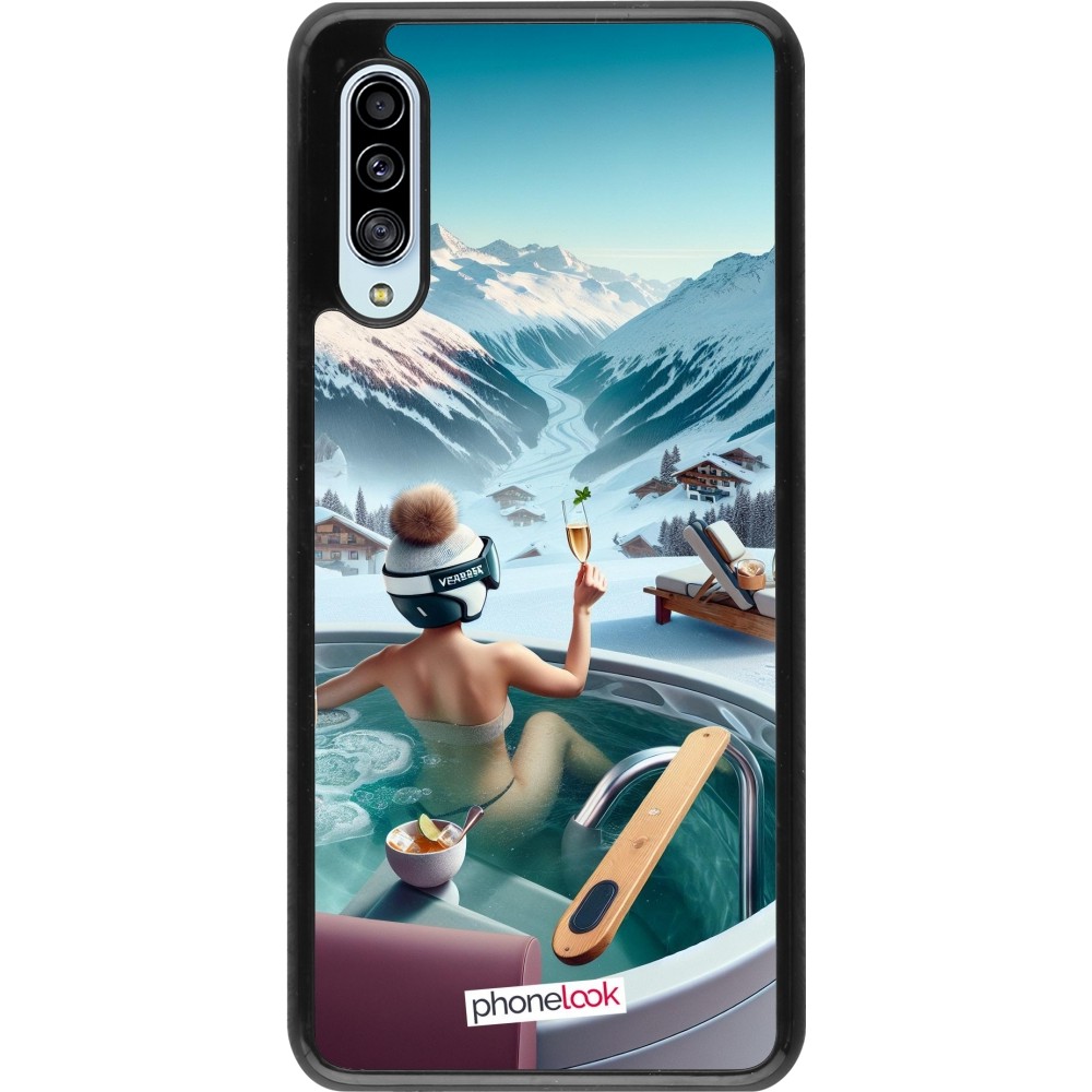 Coque Samsung Galaxy A90 5G - Montagne Glamour Jacuzzi