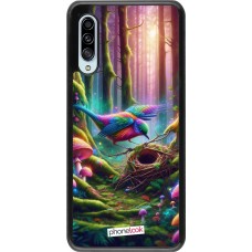 Samsung Galaxy A90 5G Case Hülle - Vogel Nest Wald