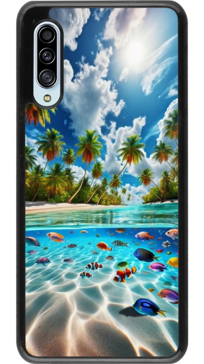 Coque Samsung Galaxy A90 5G - Plage Paradis