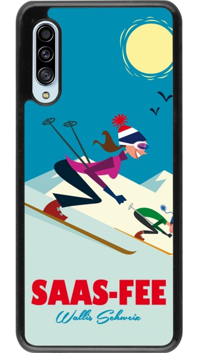 Coque Samsung Galaxy A90 5G - Saas-Fee Ski Downhill