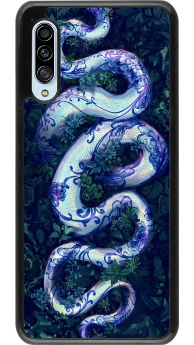 Coque Samsung Galaxy A90 5G - Serpent Blue Anaconda
