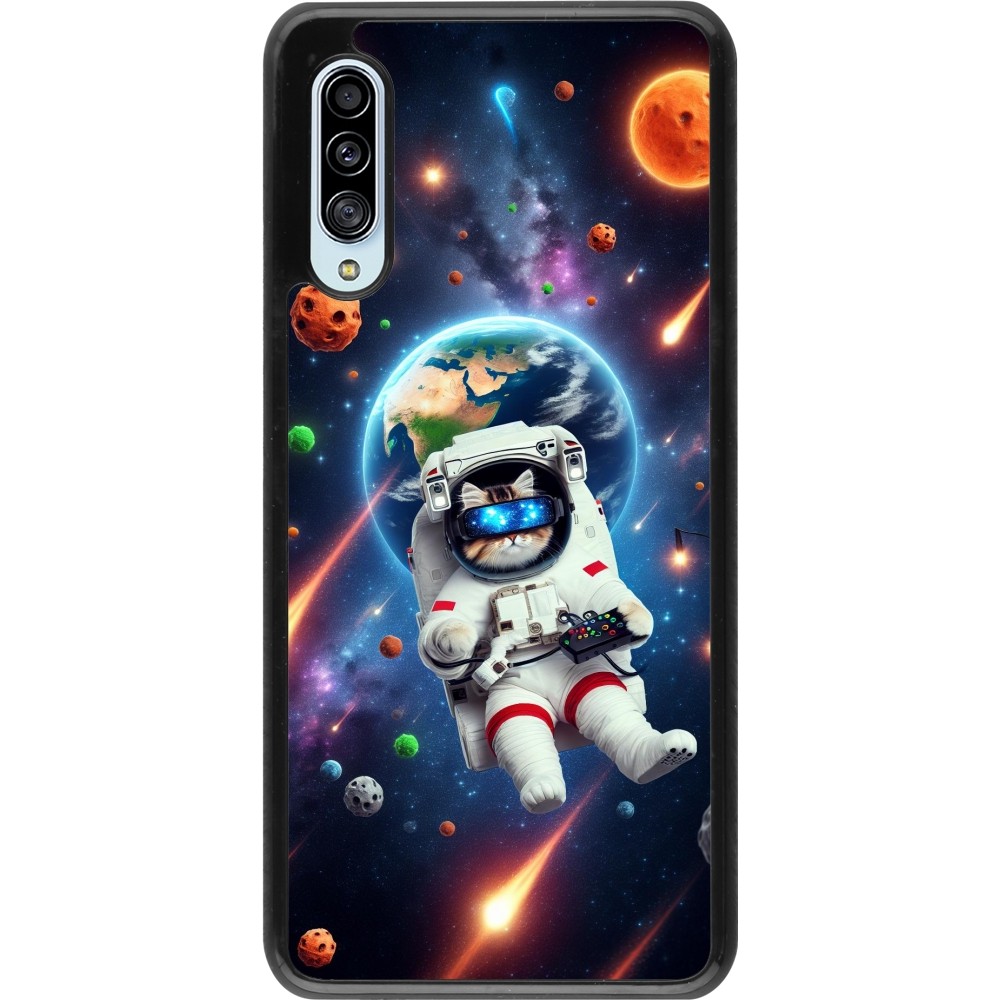Samsung Galaxy A90 5G Case Hülle - VR SpaceCat Odyssee