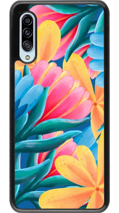 Coque Samsung Galaxy A90 5G - Spring 23 colorful flowers