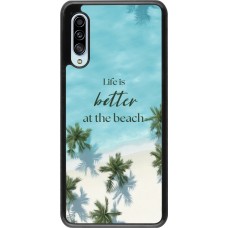Samsung Galaxy A90 5G Case Hülle - Summer 2025 Life is better at the beach